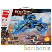 Конструктор пласт. звездолет, с фигурками и аксесс., 406дет. в кор. в кор.24шт (Р) | фото №0