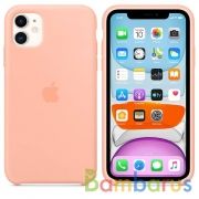 Чехол для Apple iPhone 11 Silicon Case Protect (Розовый грейпфрут) | фото №0