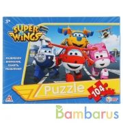 Супер крылья. Пазлы классические в коробке. Пазл 104 детали. Умные игры в кор.24шт | фото №0