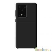 Чехол Deppa Liquid Silicone Case для Samsung Galaxy S20 Ultra (Черный) | фото №0