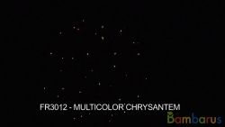 FR3012 (Шар 3") MULTICOLOR CHRYSANTHEMUM 3" | фото №0