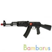 АВТОМАТ-ТРЕЩЕТКА "ИГРАЕМ ВМЕСТЕ" ИСКРИТ AK47 В ПАК. (РУСС. УП.) 60*20СМ в кор.2*48шт | фото №0