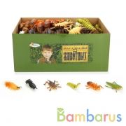 ТЯНУЧКИ НАСЕКОМЫЕ "ИГРАЕМ ВМЕСТЕ" В АССОРТ. 2,5-5,5" В ДИСПЛЕЕ (РУСС. УП.) УП-216ШТ в кор.12уп | фото №0