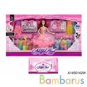 Кукла 29см с набором одежды и аксесс. YT1686-3 в кор. в кор.2*12шт | фото №0