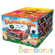 Русский салют РК8062 Батарея салютов Виталита (0,8-1-1,25"х56) Фейерверк | фото №0