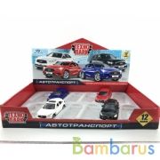 Машина металл INFINITI QX30/QX70 12см, двери, багаж, инерц, в ассорт. Технопарк уп-12шт в кор.6уп | фото №0