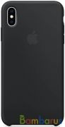 Чехол для Apple iPhone XS MAX Silicon Case Protect (Черный) | фото №0