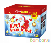 СуперСалют СС7283 Батарея салютов  Дед весельчак (0,8"х100) Фейерверк | фото №0