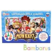 НАСТОЛЬНАЯ ИГРА-ХОДИЛКА "УМНЫЕ ИГРЫ"  МОН КАРТ В КОР. в кор.20шт | фото №0
