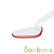 Насадка на щетку Yijie Bathroom Cleaning Brush Replacement With YB-02 Red Gray Cloth 2 pieces/bag | фото №0