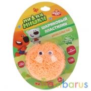 Мимимишки Шариковый пластилин Мультиарт, полусфера, 5,5 г, на блистере (русс. уп.) в кор.4*24шт | фото №0