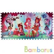 Коврик-пазл ЭНЧАНТИМАЛС 8 сегментов, каждый 31.5*31.5см в пак. (русс. уп) "Играем вместе" в кор.12шт | фото №0