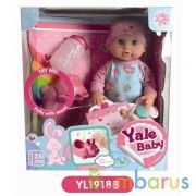 Пупс функц. ест, пьет и писает, с аксесс. в кор. в кор.16шт | фото №0