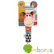 Текстильная игрушка пищалка лошадка на карт. в пак. (русс. уп.) "Умка" в кор.240шт | фото №0