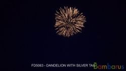 FD5063 DANDELION W/TAIL  5 " | фото №0