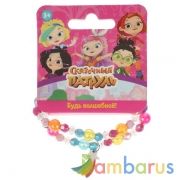 Аксессуары д/девочек СКАЗОЧНЫЙ ПАТРУЛЬ браслет радуга, 2шт в пак. МИЛАЯ ЛЕДИ уп-10шт в кор.100уп | фото №0
