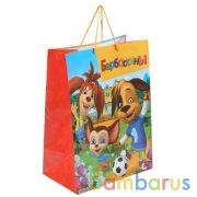 Играем Вместе. Барбоскины. Пакет подарочный 33х46х20см, глянцевый в пак. уп-12шт в кор.6уп | фото №0