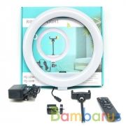 КОЛЬЦЕВАЯ ЛАМПА 32СМ СЕНСОРНАЯ YQ-320A + ПУЛЬТ | фото №0