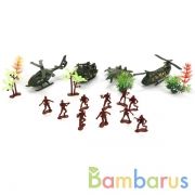 Набор солдатиков военные ИГРАЕМ ВМЕСТЕ в кор.4*102шт | фото №0