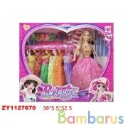 Кукла 29см с набором одежды, в ассорт. 9338B в кор. в кор.2*24шт | фото №0