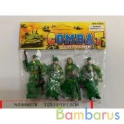 Набор солдатиков с аксесс. в пак. в кор.2*432шт | фото №0