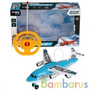 САМОЛЕТ р/у кор.29*20*7см ТЕХНОДРАЙВ в кор.2*30шт | фото №0