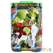 Конструктор "город мастеров" пришелец в банке, 55дет. Город мастеров в кор.2*48шт | фото №0