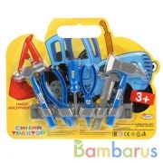Набор инструментов Синий ТРАКТОР 28*21*2см ИГРАЕМ ВМЕСТЕ в кор.2*120шт | фото №0