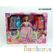 Кукла 29см с набором одежды, в ассорт. KL868A в кор. в кор.2*18шт | фото №0