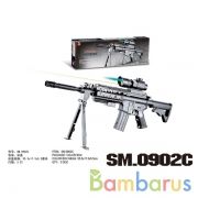 Автомат на подставке, с оптич.прицелом, с глушителем в кор. в кор.36шт | фото №0