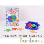 Игра настольная прыгающие лягушки в русс. кор. в кор.2*72шт | фото №0