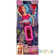 Кукла 29 см София русалка, руки и ноги сгибаются, цветные волосы, акс ТМ "КАРАПУЗ" в кор.24шт | фото №0