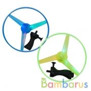 Игрушка Кольцо лет. 25см, с запуск., свет, эл.пит.в компл., в ассорт. в пак. в кор.2*120шт | фото №0