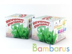 НАБОР ДЛЯ ЭКСПЕРИМЕНТОВ МАГИЧЕСКИЕ КРИСТАЛЛЫ СРЕДНИЙ НАБОР в кор.12шт | фото №0