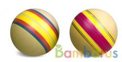 МЯЧ Д. 200ММ ЭКО "ДОРОЖКИ" РУЧНОЕ ОКРАШ. в кор.8шт | фото №0