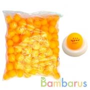 ШАРИК ДЛЯ ТЕННИСА ЛЕГК. ОРАНЖ. В ПАК. УП-150ШТ в кор.20уп | фото №0