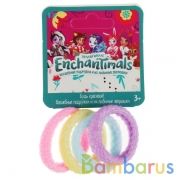 Аксессуары д/девочек ЭНЧЕНТИМАЛС резинки для волос, 4 шт МИЛАЯ ЛЕДИ уп-12шт в кор.125уп | фото №0