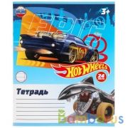 Тетрадь ХОТ ВИЛС 24 листа, линейка Умка в кор.160шт | фото №0