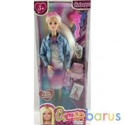 Кукла 29 см София, руки и ноги сгибаются, в комплекте рюкзак,очки и акс КАРАПУЗ в кор.24шт | фото №0