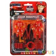 НАБОР СОЛДАТИКОВ ПОЖАРНЫЕ, С АКСЕСС. НА БЛИСТЕРЕ "ИГРАЕМ ВМЕСТЕ" в кор.2*80шт | фото №0