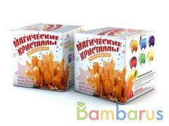 НАБОР ДЛЯ ЭКСПЕРИМЕНТОВ МАГИЧЕСКИЕ КРИСТАЛЛЫ МИКРО НАБОР в кор.36шт | фото №0