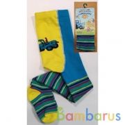 Колготки детские Синий ТРАКТОР для мальчика р-р 110-116 в кор.15шт | фото №0