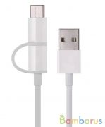 Кабель Xiaomi Mi USB 2-in-1 Micro and Type-C 30cm | фото №0