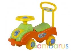 ИГРУШКА АВТОМОБИЛЬ-КАТАЛКА "ТИК-ТАК" в кор.1шт | фото №0