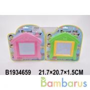 Доска для рисования с ручкой 2848B-1 на карт. в кор.2*120шт | фото №0