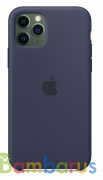 Чехол для Apple iPhone 11 Pro Max Silicon Case Protect (Темно-синий) | фото №0