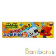 Ми-ми-мишки. Домино пластмассовое 3-в-1 в кор. Умные игры в кор.100шт | фото №0