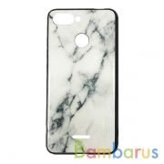 Чехол бампер Glass Case для Xiaomi Redmi 6 (White) | фото №0