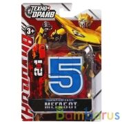 Робот трансформирующийся в цифру 5, 17,5*12*2,5см ТЕХНОДРАЙВ в кор.180шт | фото №0