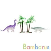 Игрушка пластизоль набор динозавров. меняют цвет в воде. пак. с хэдером. ИГРАЕМ ВМЕСТЕ в кор.2*160шт | фото №0